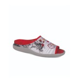 Zapatillas de casa verano mujer puntera abierta mujer en bicicleta