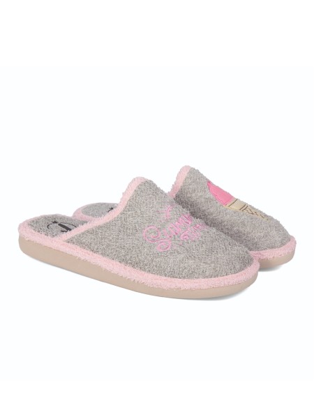 Zapatillas de casa verano mujer puntera cerrada Summer time