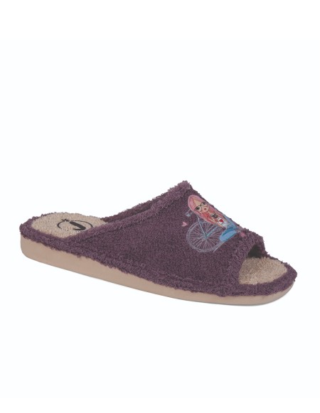 Zapatillas de casa verano mujer puntera abierta niña y...