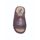 Zapatillas de casa verano mujer puntera abierta niña y bicicleta