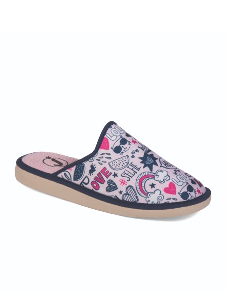 Zapatillas de casa verano mujer puntera cerrada varios