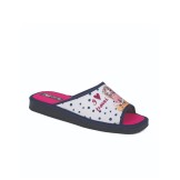 Zapatillas de casa verano mujer puntera abierta I love travel