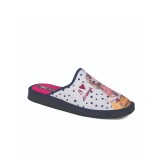 Zapatillas de casa verano mujer puntera cerrada I love travel