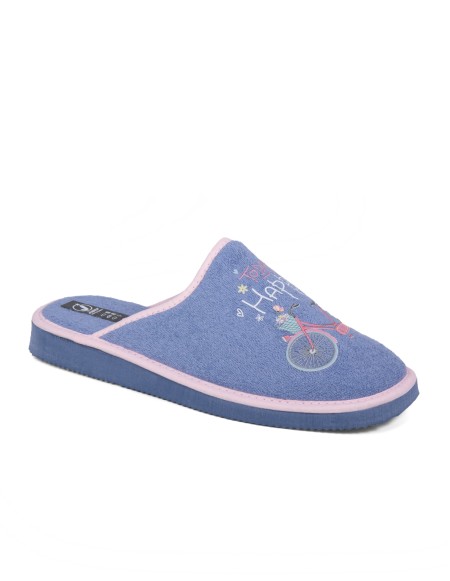 Zapatillas de casa verano mujer puntera cerrada Today happy