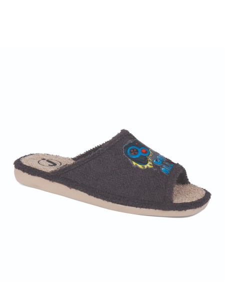 Zapatillas de casa verano hombre puntera abierta Game all...