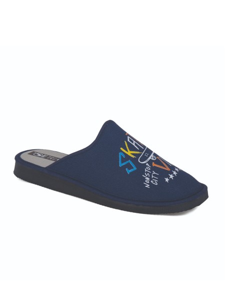 Zapatillas de casa verano hombre puntera cerrada Skate vibes