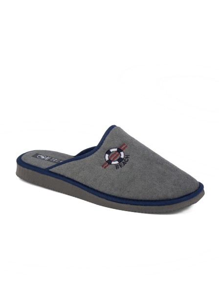 Zapatillas de casa verano hombre puntera cerrada Beach