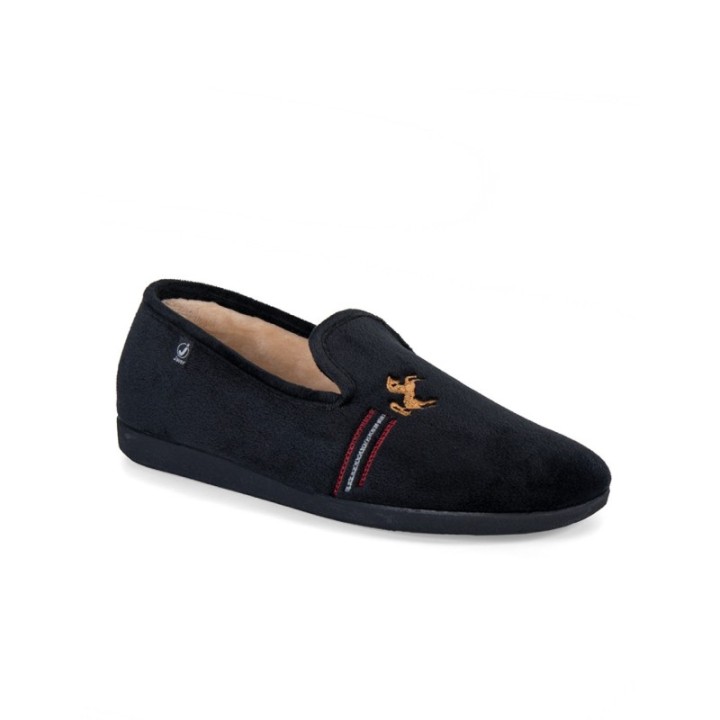 Zapatillas casa cerradas negro