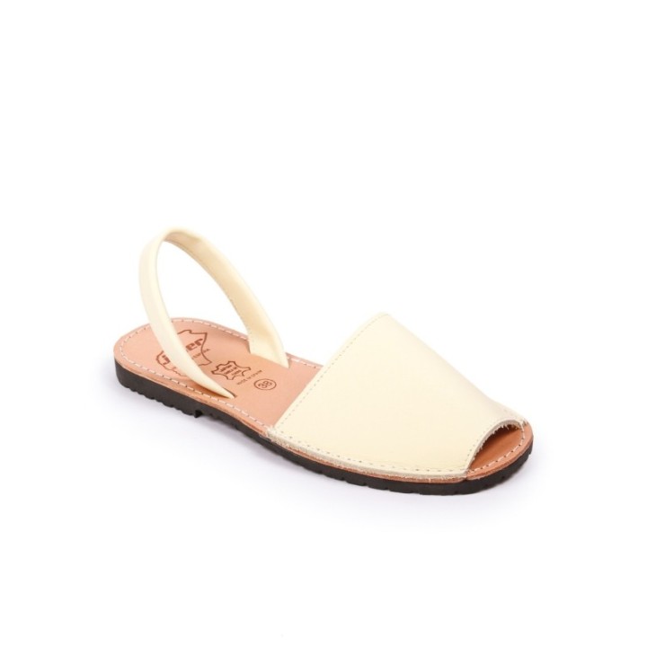 Menorquina mujer color beige
