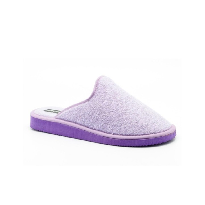 Zapatillas casa piso eva pegado color morado
