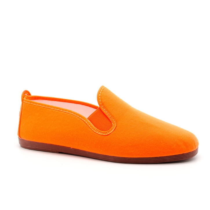 Zapatillas lona kung-fu con elástico