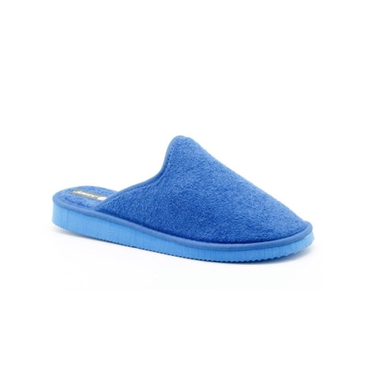 Zapatillas casa piso eva pegado color royal