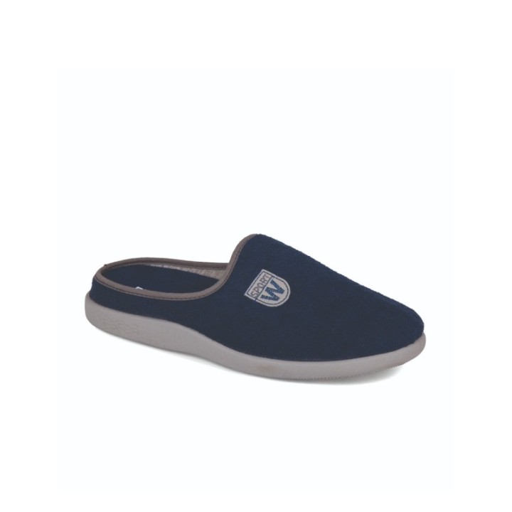 Zapatillas de casa verano hombre puntera cerrada Sport W color marino